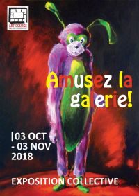 Exposition collective Amusez la galerie!. Du 3 octobre au 3 novembre 2018 à Strasbourg. Bas-Rhin. 